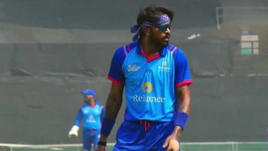 ‘Glad To be Back Doing What I Love’ Hardik Pandya Reacts As He Returns to Competitive Cricket Via DY Patil T20 Cup 2024